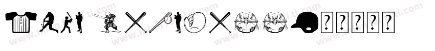 Five Baseball字体转换